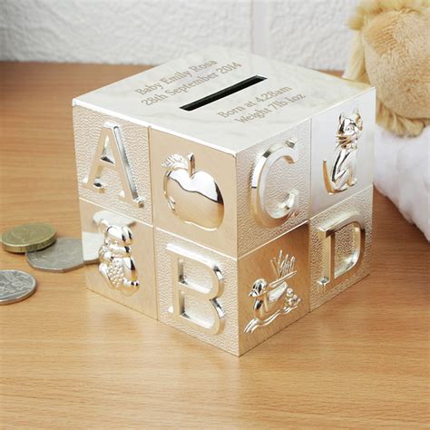 personalised metal money box|personalised money box for adults.